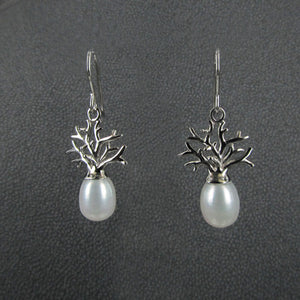 BOAB TREE EARRINGS WITH PEARLS