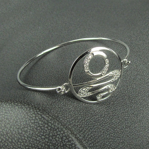 STAIRCASE TO THE MOON CZ BANGLE