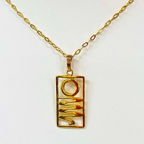 STAIRCASE TO THE MOON PENDANT