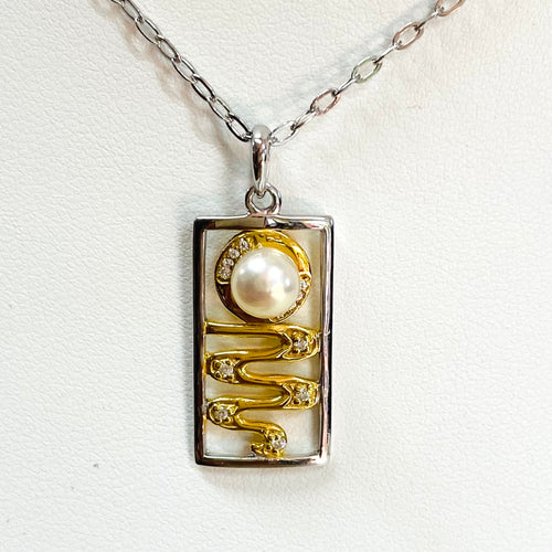 MINI STAIRCASE TO THE MOON PENDANT