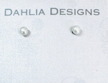 Load image into Gallery viewer, PEARL STUD EARRINGS 3-4mm