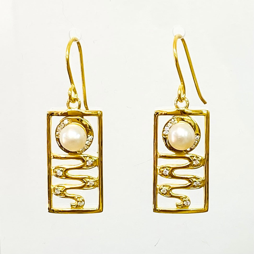 STAIRCASE TO THE MOON EARRINGS