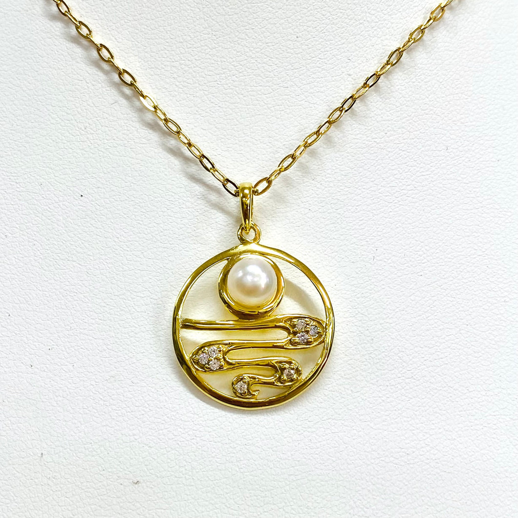 STAIRCASE TO THE MOON PENDANT