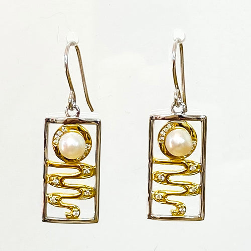 STAIRCASE TO THE MOON EARRINGS