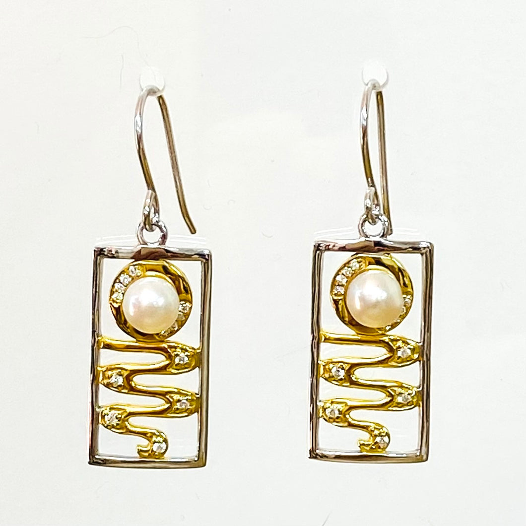 STAIRCASE TO THE MOON EARRINGS