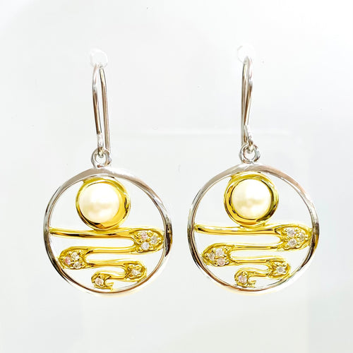 STAIRCASE TO THE MOON EARRINGS