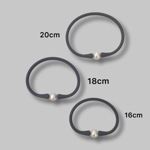 PEARL & SILICONE BRACELET