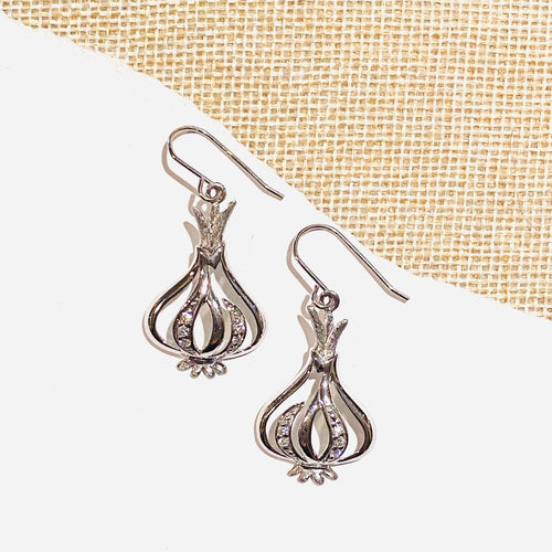 GARLIC BULB EARRINGS
