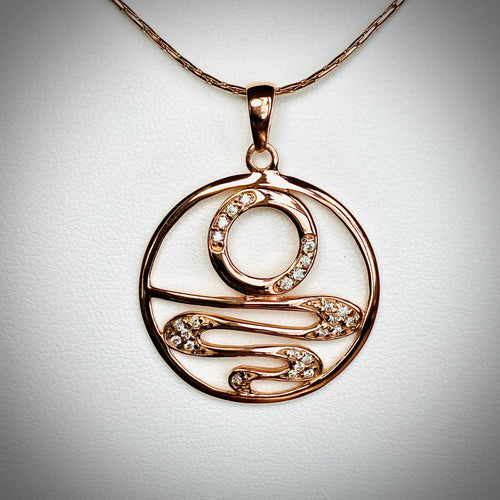 STAIRCASE TO THE MOON PENDANT