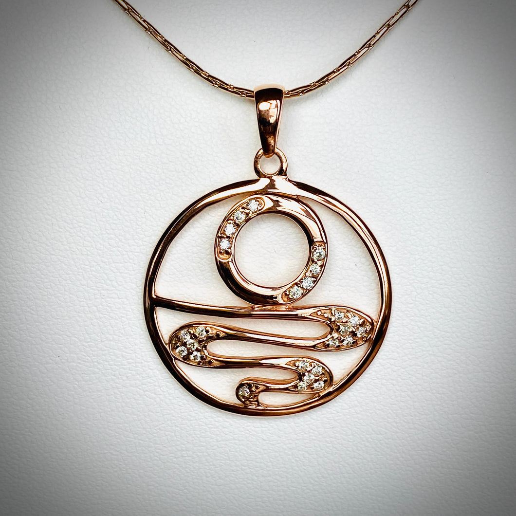 STAIRCASE TO THE MOON PENDANT