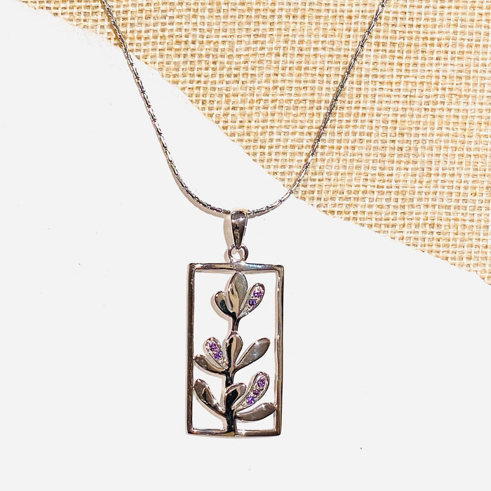 LAVENDER PENDANT