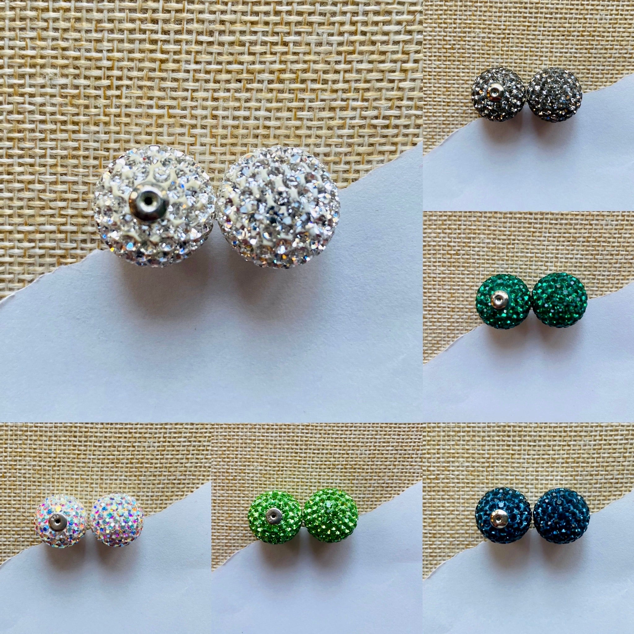 Aria Earrings in Faceted Beads - Sachin & Babi