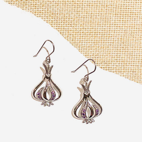 GARLIC BULB EARRINGS